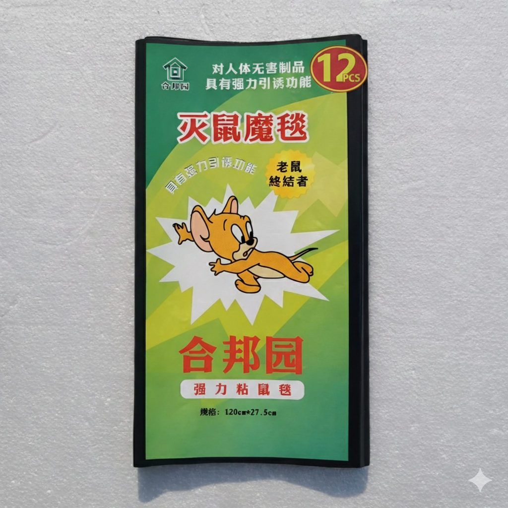 Heavy-Duty Sticky Mouse Trap – Catches Mice Fast & Easy