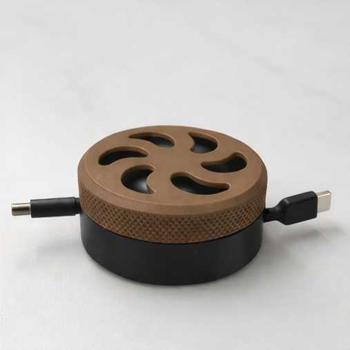 Multi-functional Cable Organizer Box – Smart Retractable Design for Charging Cables & Earphones