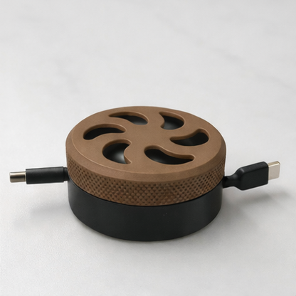 Multi-functional Cable Organizer Box – Smart Retractable Design for Charging Cables & Earphones